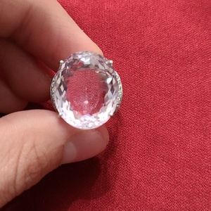 Genuine Kunzite set in silver